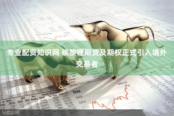 专业配资知识网 碳酸锂期货及期权正式引入境外交易者